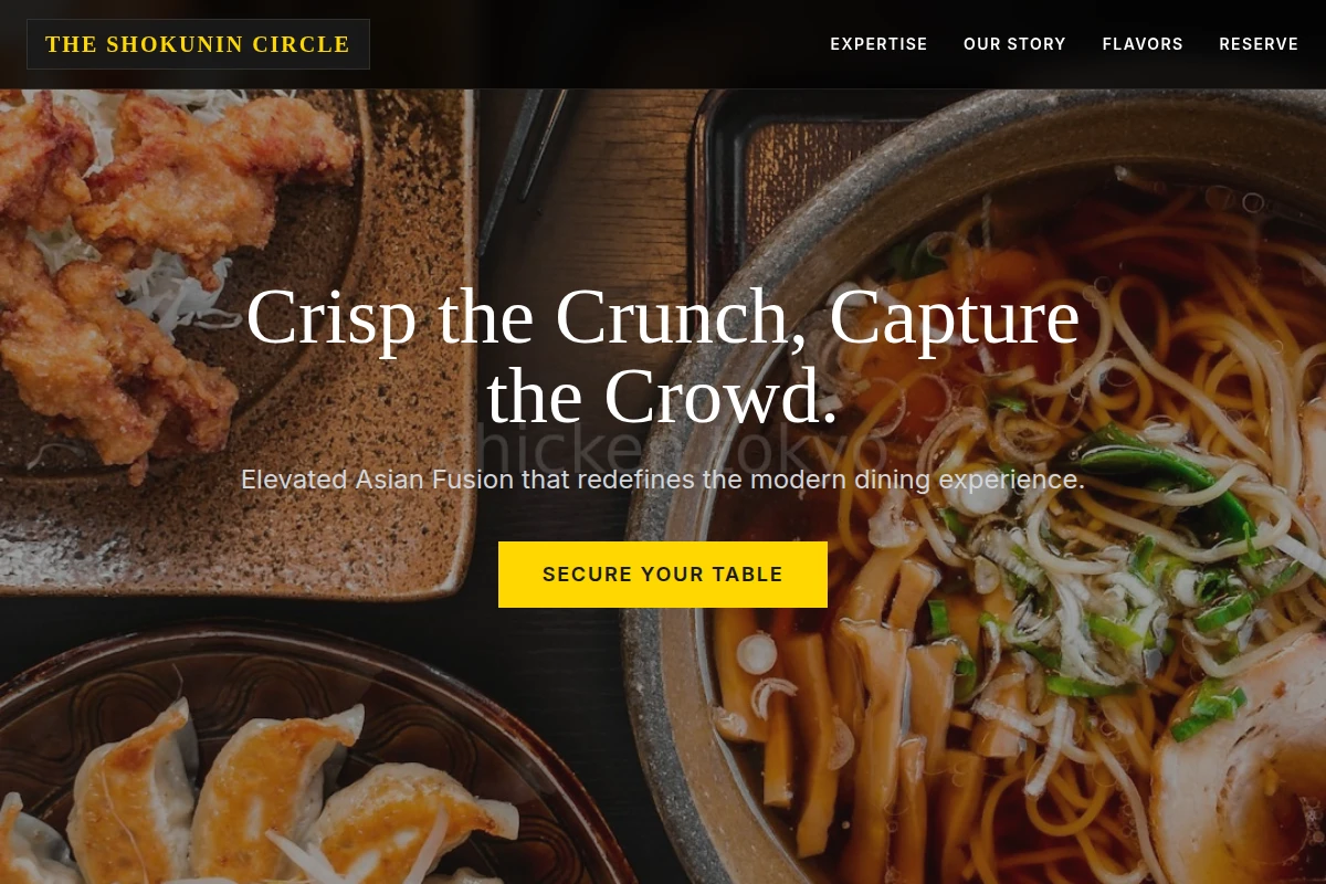 Taste Asian Fusion Food