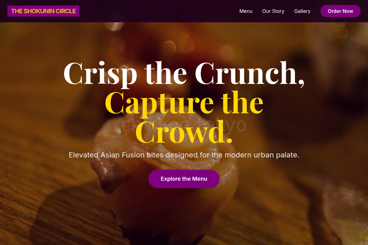 Fast Asian Fusion Food