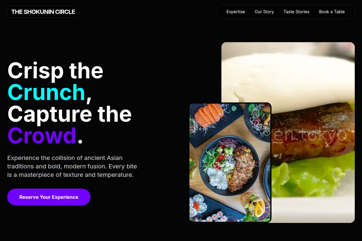Artisan Asian Fusion Food