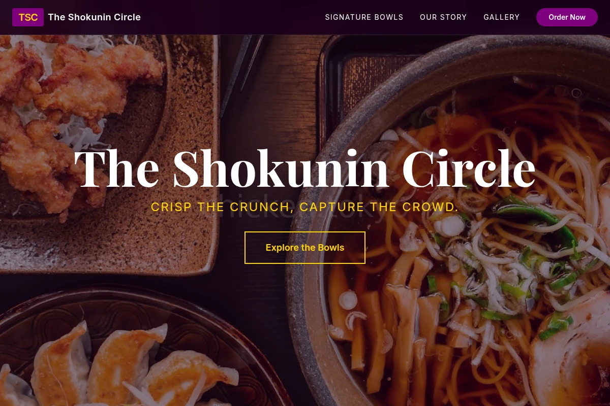 Bowl Asian Fusion Food