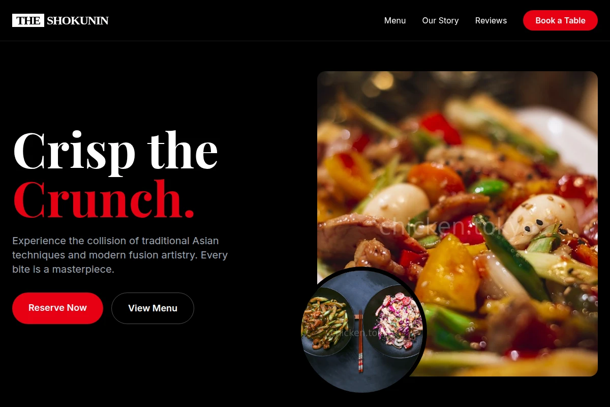 Sesame Asian Fusion Food
