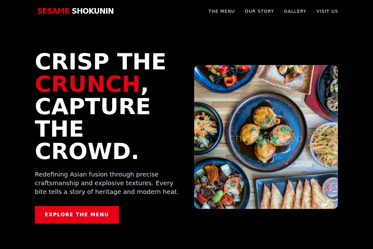 Sesame Asian Fusion Food