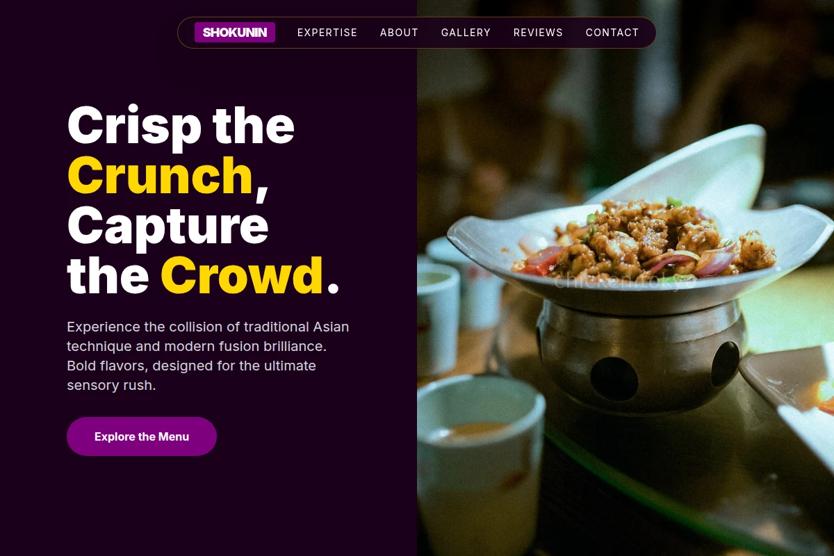 Sauce Asian Fusion Food