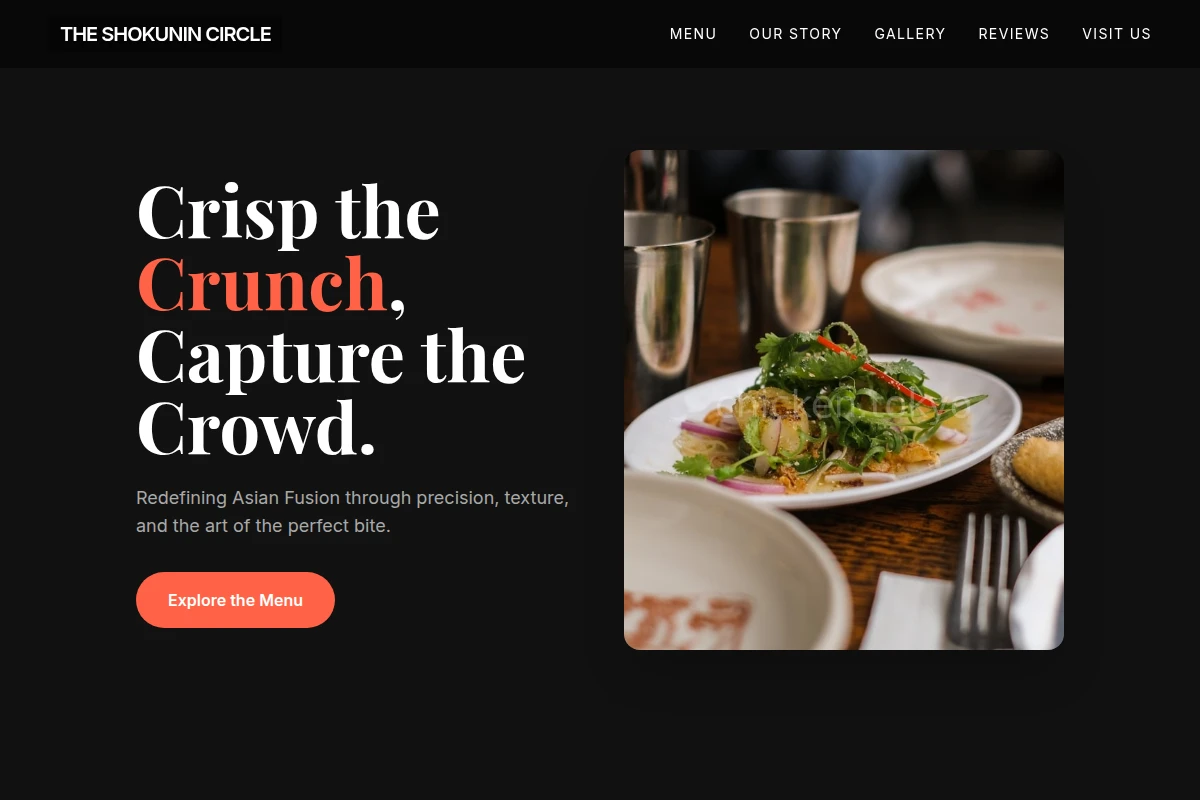 Crunch Asian Fusion Food
