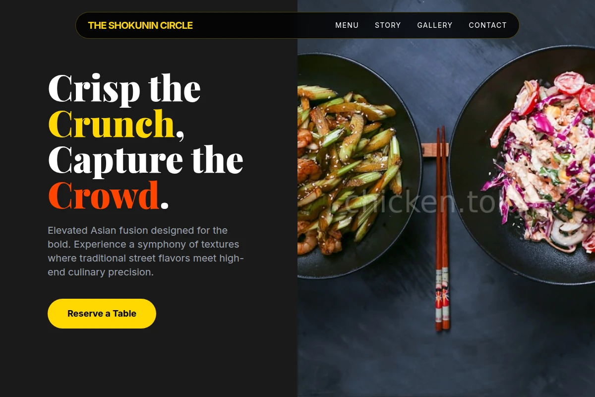 Sesame Asian Fusion Food