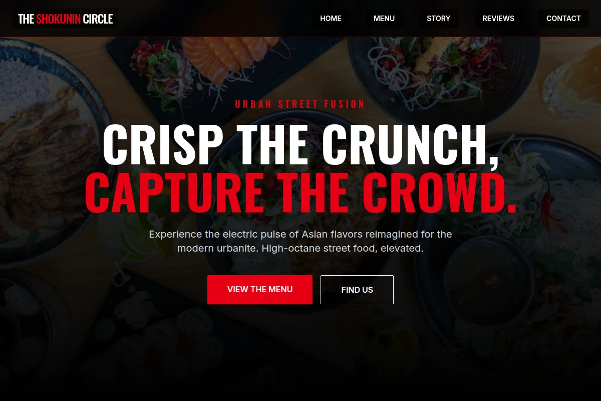 Street Asian Fusion Food