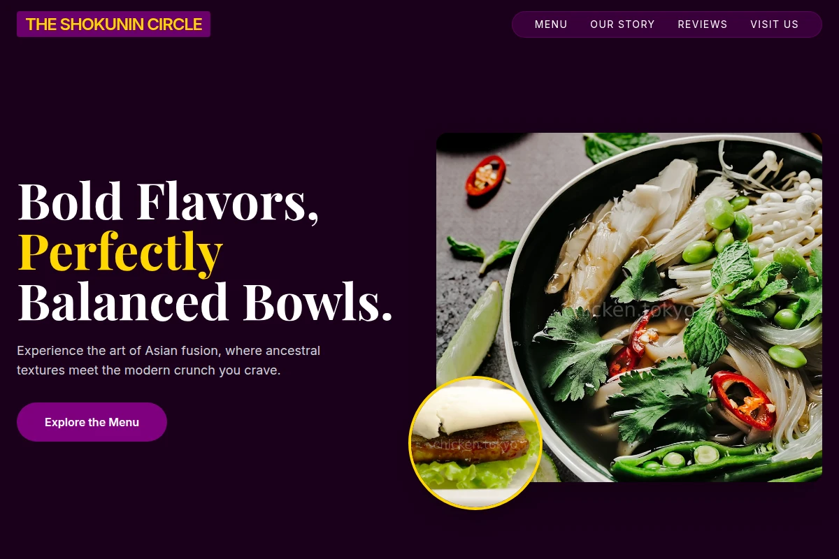 Bowl Asian Fusion Food