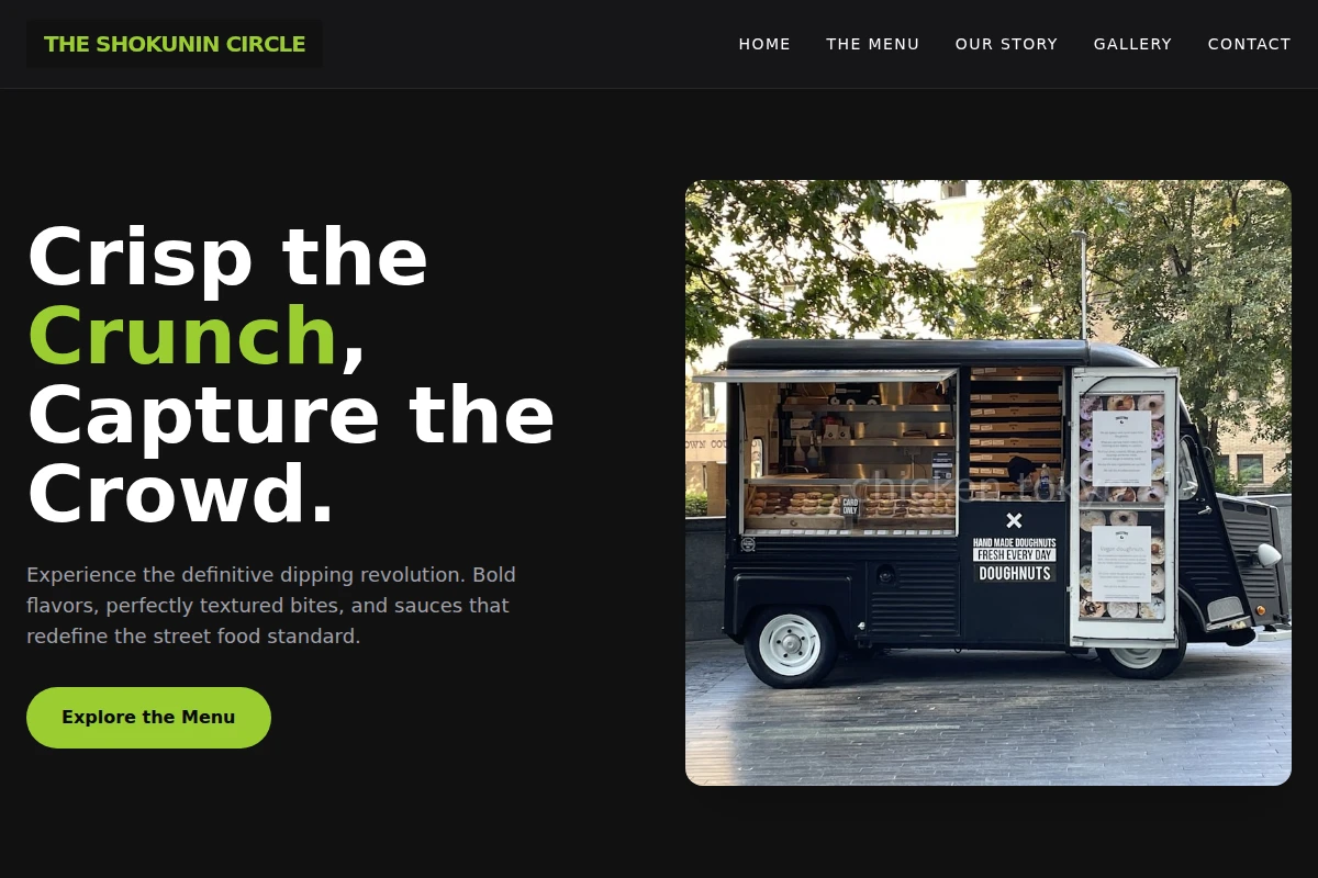 Dipping Food Truck