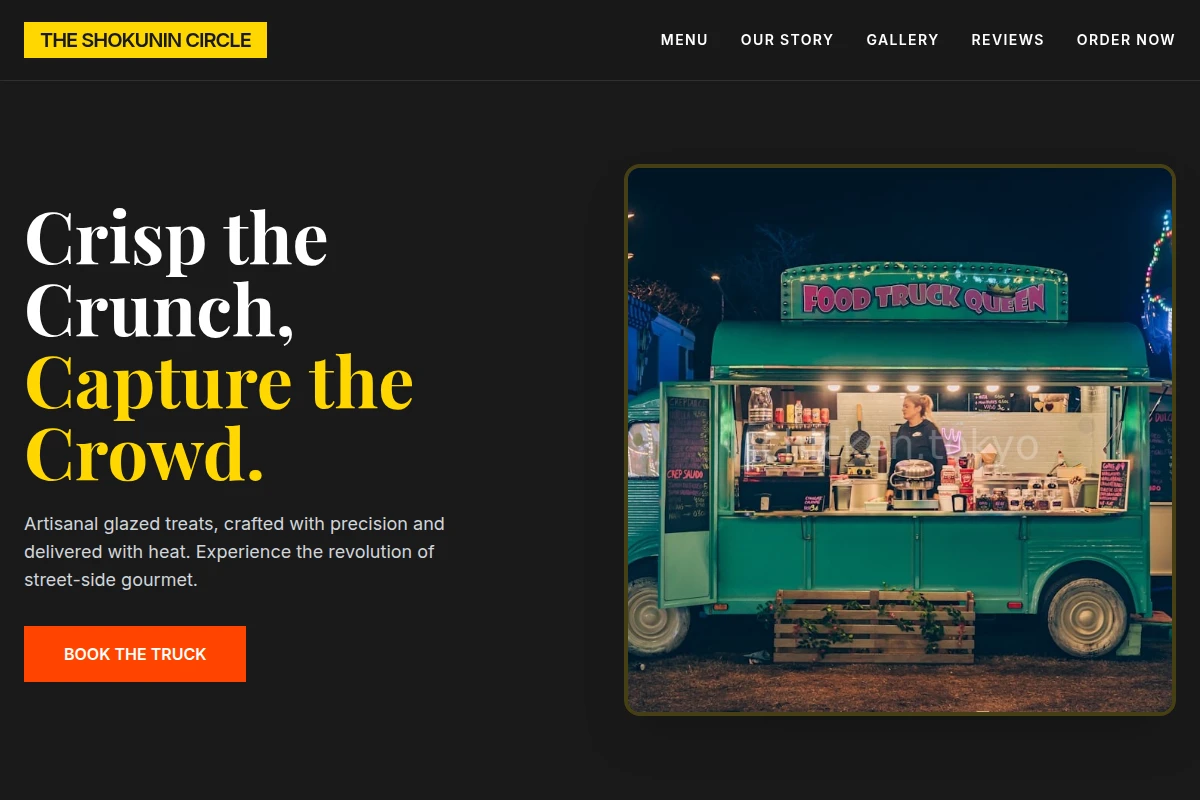 Glazed Food Truck
