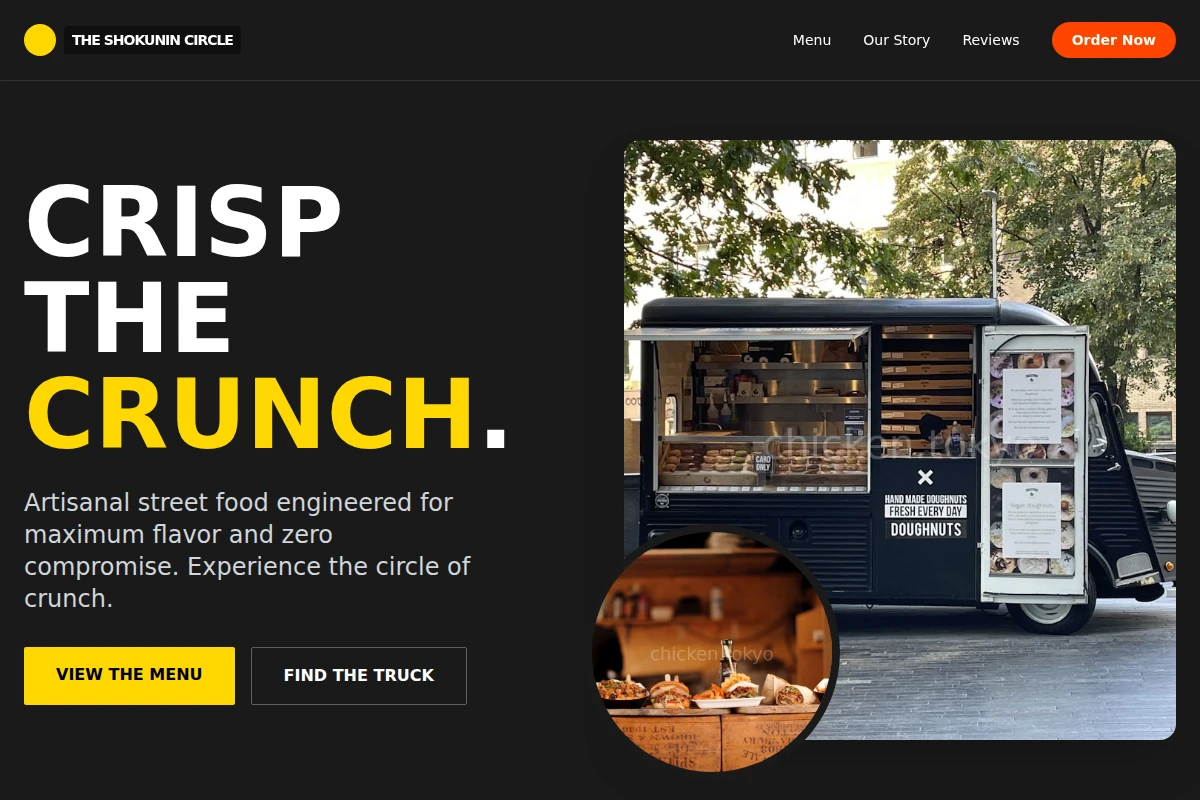 Paper Food Truck