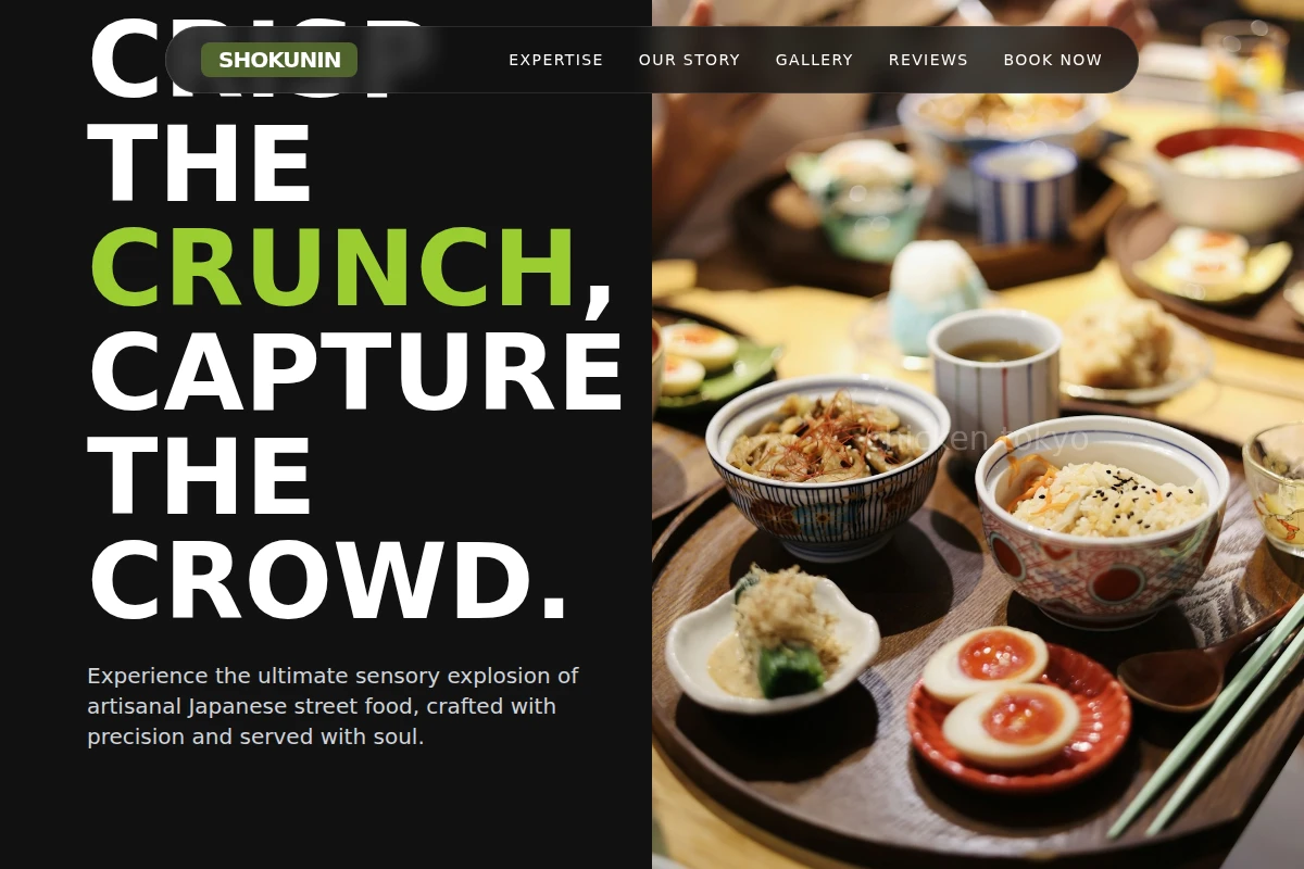 Bold Japanese Food